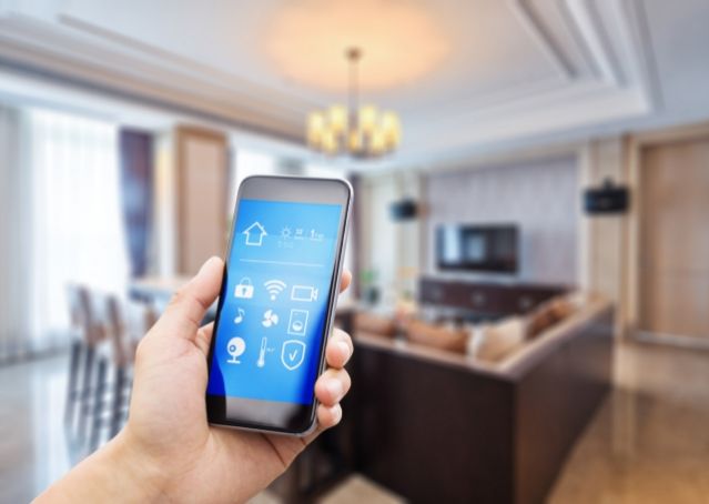 Smartphone mit Smart Home Funktion